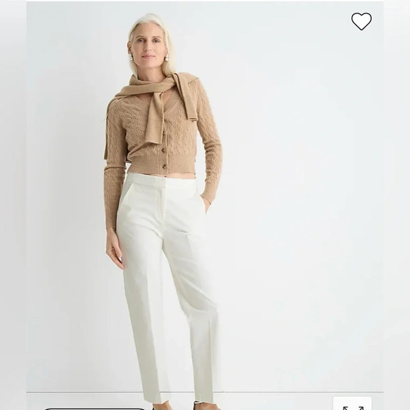 J crew Kate pant size 2 NWT Very small, faint ink mark on front leg see pic - Picture 1 of 9